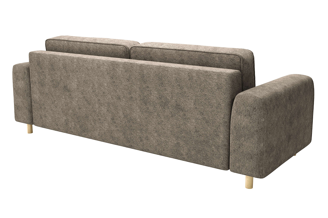 Шелдон / Диван - кровать 3-х местн. велюр sierra 4 темный беж